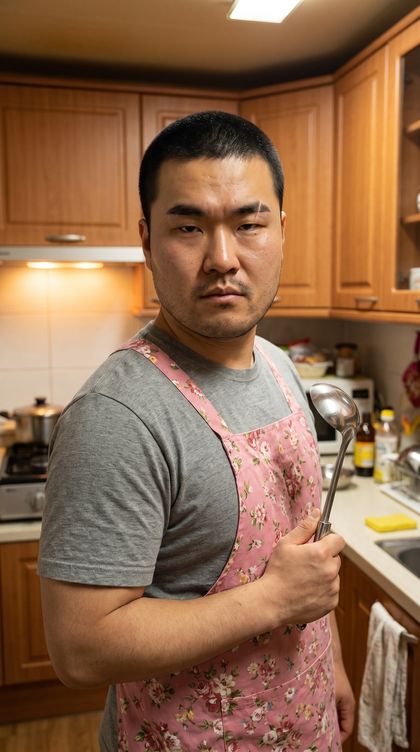 곰형 다른 배경과 옷